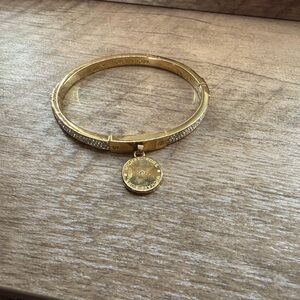 MICHAEL Michael Kors Gold Bracelet with Charm